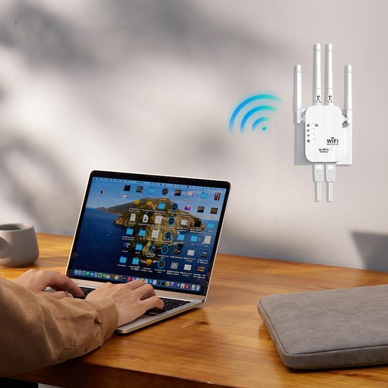 🔥While Supplies Last 30% OFF!📶 Dead Zones? Gone for Good! 1200Mbps WiFi Extender – Covers 10,000 sq.ft & 50 Devices. 🏡✨