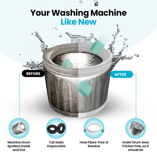 🎁Time-Limited 50% OFF!! ⏰️Uproot Washing Machine Cleaner.
