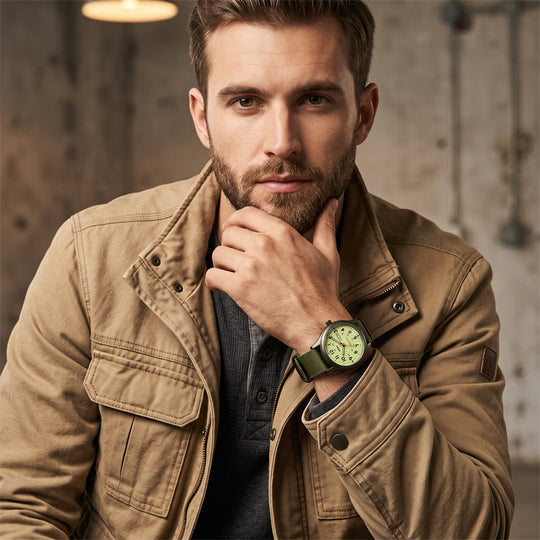 ⏳Time-Limited Special⏰Men's Quartz Watch with Luminous Display