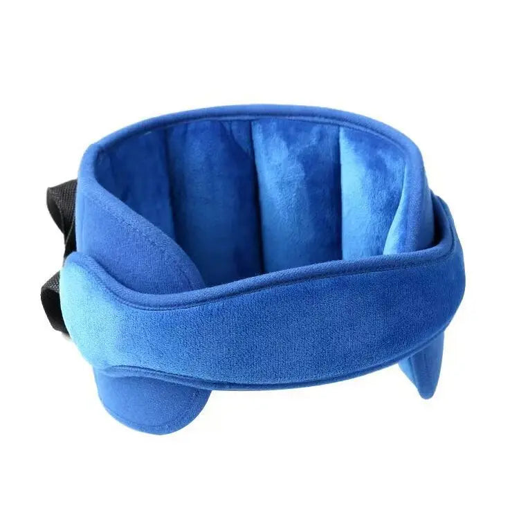 📢📢50% OFF !! ⏰Kids Car Seat Head Support Strap, Soft Plush Adjustable Nap Support Band with Padded Side Cushions