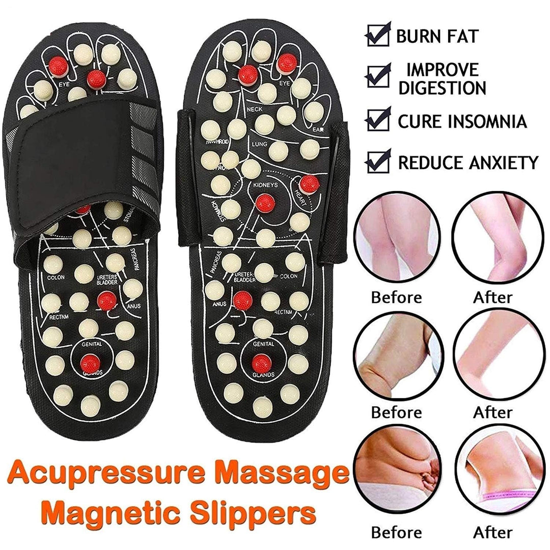 🦶50% OFF NOW! 🔥Acupressure and Magnetic Therapy Slippers 🦶🔥
