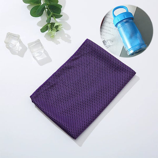 ⏰Summer Sale Buy 1 Get 1 Free❄💦Cold Sweat Towel You Can Use Anywhere, Anytime! Reusable Soft Absorbent Cooling Portable– UK Ready!