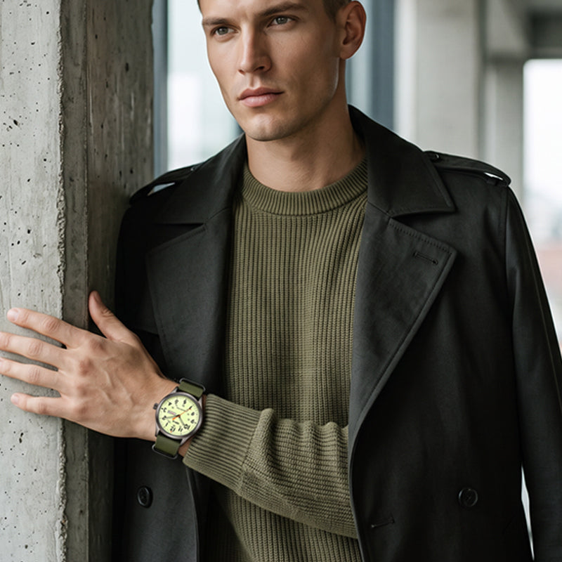 ⏳Time-Limited Special⏰Men's Quartz Watch with Luminous Display