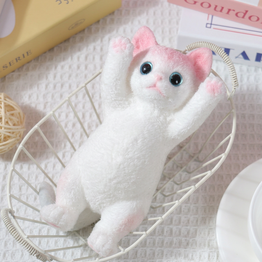 LIMITED-TIME 30% OFF! ✨Soft and Cuddly Cat – Stress-Relief Squeezable Toy