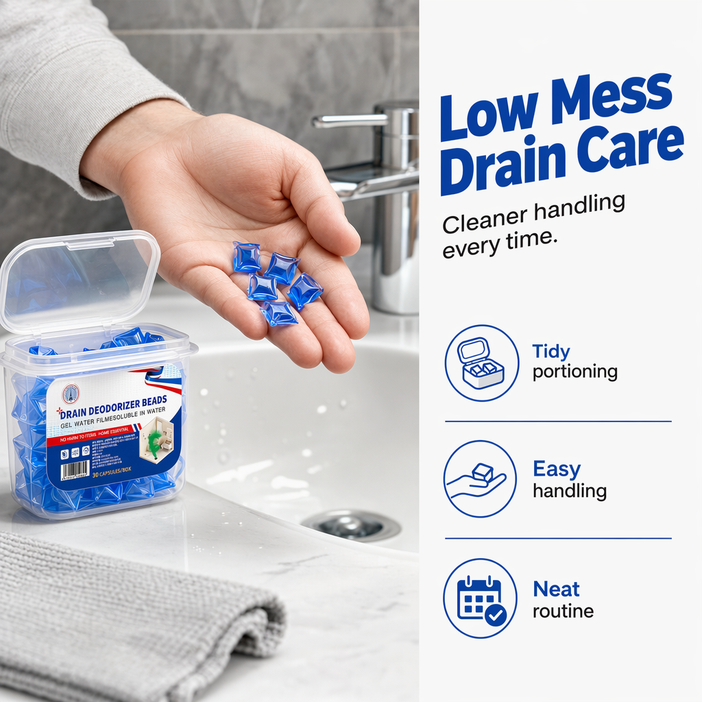 🎁 30% OFF🚿 Household Drain Freshener & Cleaner ✨ Removes Buildup, Neutralizes Odors & Helps Keep Drains Flowing Smoothly 🏡💧