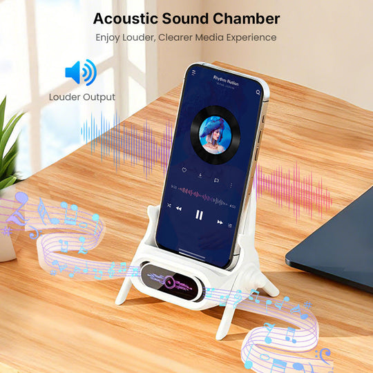 🔥2026 Mini Chair Wireless Fast Charger Multifunctional Phone Holder — Adapts to All Phones