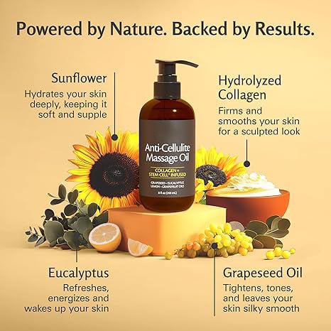 🏆Buy More Save More⚡ 50K+ SOLD! Almost Gone-💥Age-Defying Revival Collagen & Stem Cell Body Oil