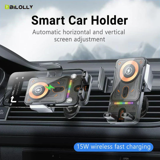 ⏰️Time-Limited 35%OFF！📱New Wireless Fast Charging Car Mount
