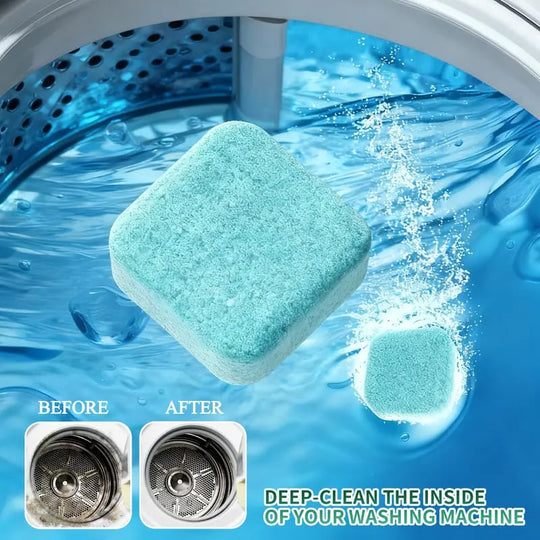 🔥Eco-Friendly Washing Machine Cleaner Fights Pet Odors & Hair Build-Up for Fresh Clean Machines