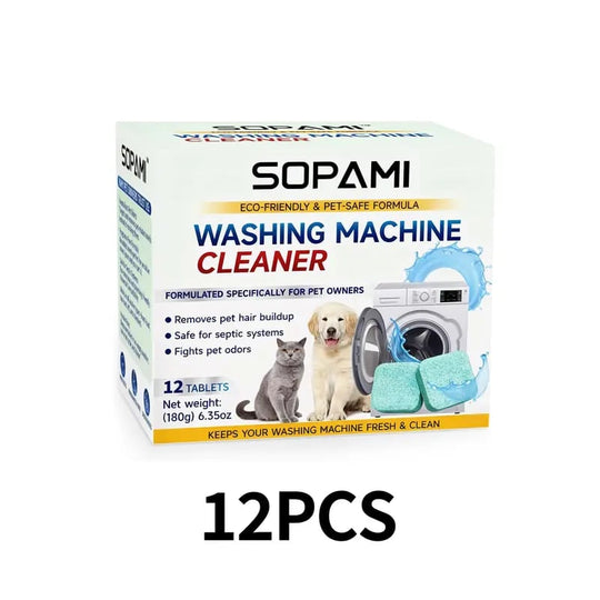 🔥Eco-Friendly Washing Machine Cleaner Fights Pet Odors & Hair Build-Up for Fresh Clean Machines