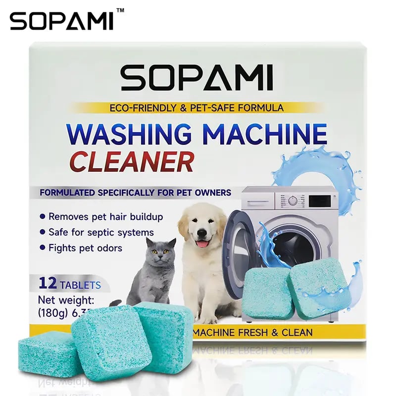 🎁Time-Sensitive Exclusive Deal! ⏰️Eco-Friendly Washing Machine Cleaner Fights Pet Odors & Hair Build-Up for Fresh Clean Machines