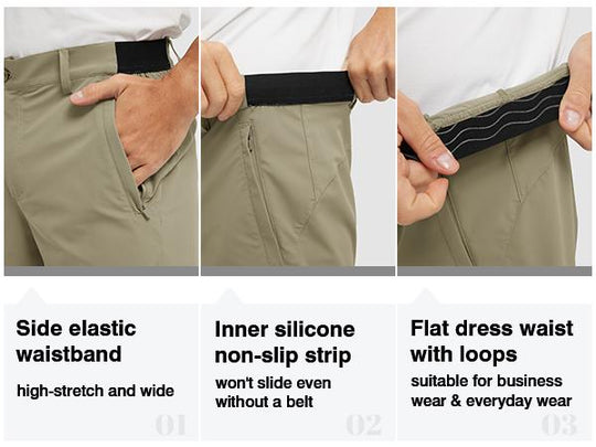 🔥LAST DAY SALE 50% OFF👍Men's Stretch Quick Dry Casual Work Golf Shorts
