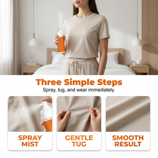 Instant Anti-Wrinkle Fabric Spray