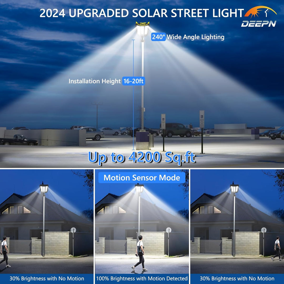 🔥LIMTIED-TIME 50% OFF!🔥Buy 2 Get Free Shipping！💥☀️Ultra Bright Solar Led Street Light System..