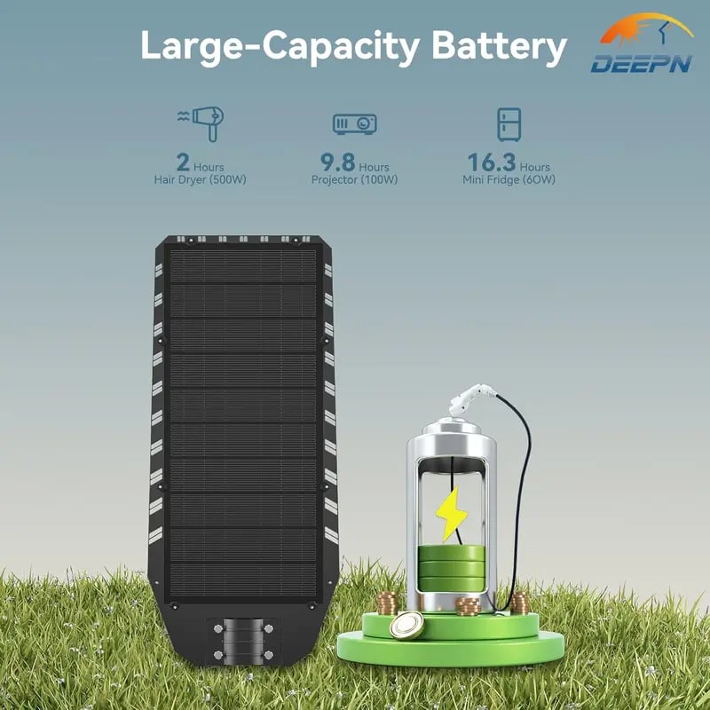 ☀️ 50% OFF！Solar LED Street Light – Ultra Bright Outdoor Security Light