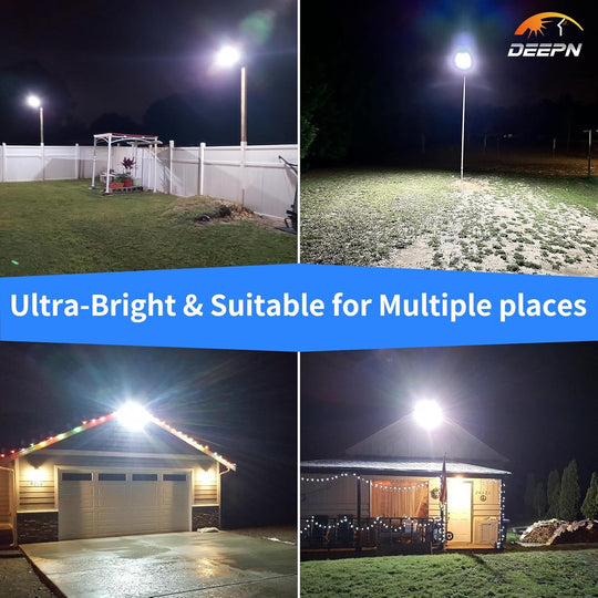 ☀️ 50% OFF！Solar LED Street Light – Ultra Bright Outdoor Security Light