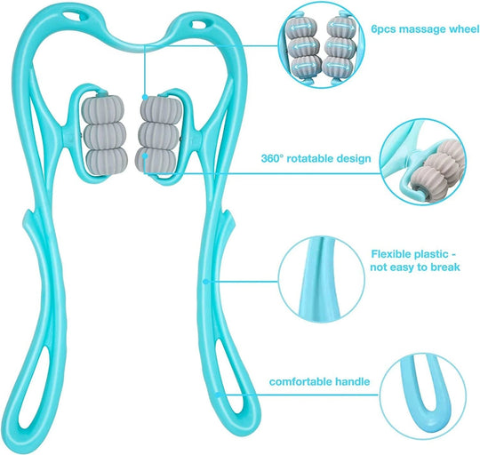 Manual Neck Massager Roller