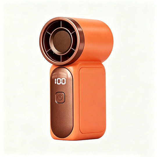 🌬️ LIMITED-TIME 49% OFF! ✨ Turbo Handheld Fan – LED Display, 6 Speeds, 3000mAh 🔋