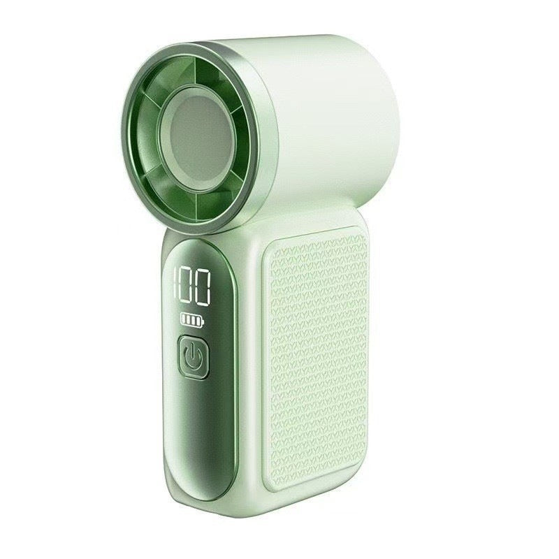 🌬️ LIMITED-TIME 49% OFF! ✨ Turbo Handheld Fan – LED Display, 6 Speeds, 3000mAh 🔋