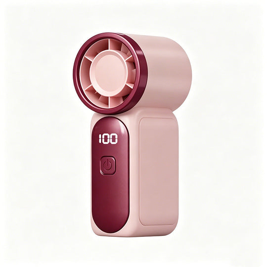 🌬️ LIMITED-TIME 49% OFF! ✨ Turbo Handheld Fan – LED Display, 6 Speeds, 3000mAh 🔋