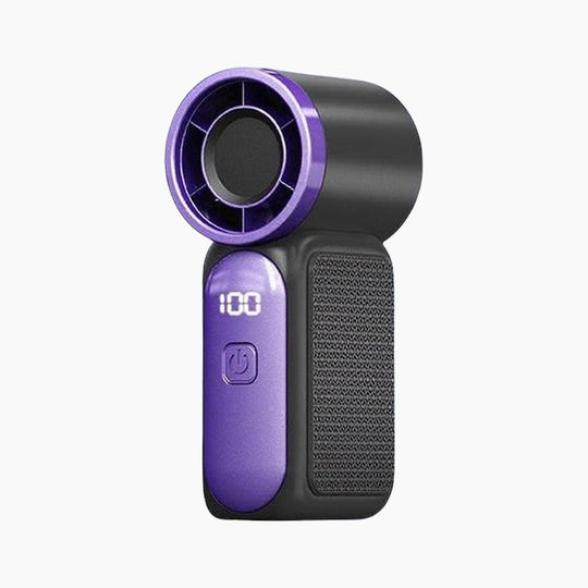 🌬️ LIMITED-TIME 49% OFF! ✨ Turbo Handheld Fan – LED Display, 6 Speeds, 3000mAh 🔋