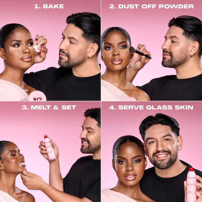 ONE SIZE by Patrick Starrr Powder Melt Glass Setting Spray 100ml