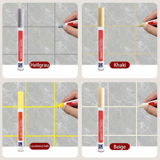 🖌️ Anti-Mould & Waterproof Joint Pen for Ceramic Tiles! 🧱