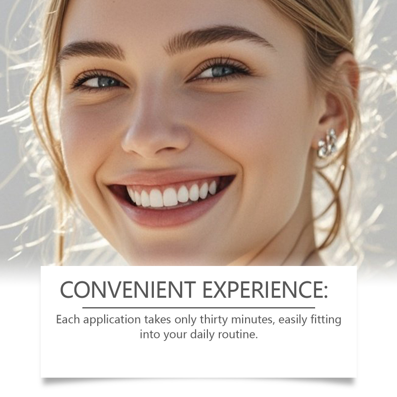 🦷Purple Teeth Whitening Strips - 7/21 Whitening Sessions - Safe for Enamel - Non Sensitive Teeth Whitening - Peroxide-Free