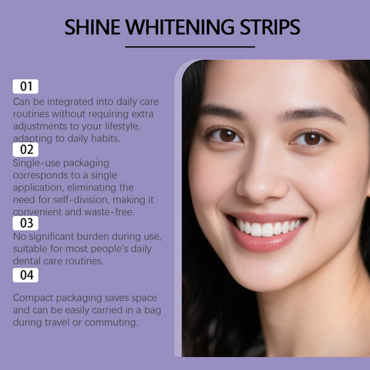 🦷Purple Teeth Whitening Strips - 7/21 Whitening Sessions - Safe for Enamel - Non Sensitive Teeth Whitening - Peroxide-Free