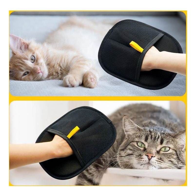 ⚡ 50K+ SOLD! 🎁Reusable Electrostatic Pet Hair Removal Glove - Works on Clothes, Couch, Car & All Fabric Surfaces