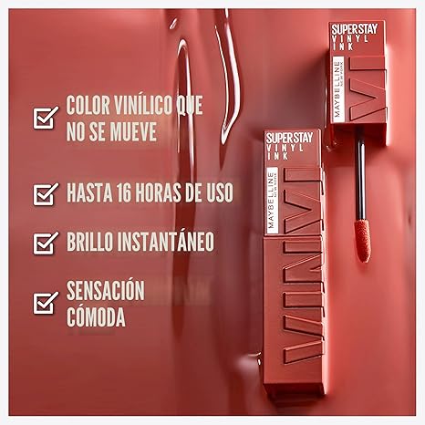 Maybelline Superstay Vinyl Ink Lipstick 16 Hour Wear