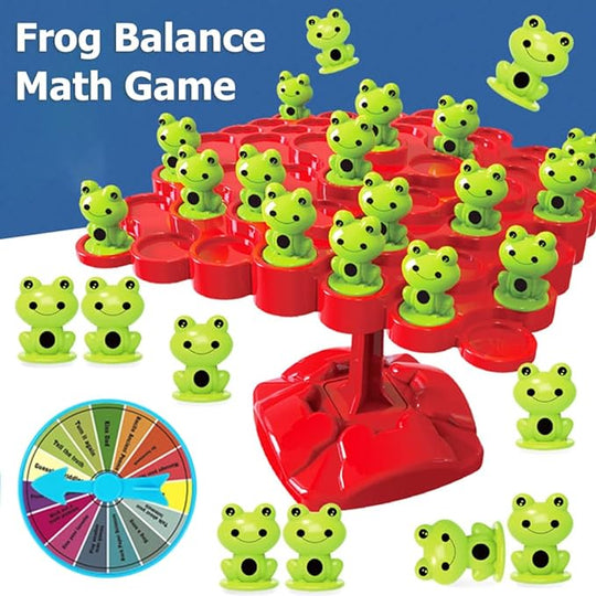 50% de lascaine🎄Cluiche Crann Cothromaíochta Frog Montessori🐸