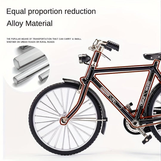 🔥 30% OFF 💖 DIY Alloy Mini Bicycle Model