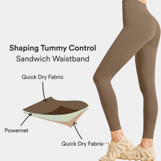 ✨Last Day Special Price £12.99!!😍High Waisted Tummy Control Shaping Training Leggings