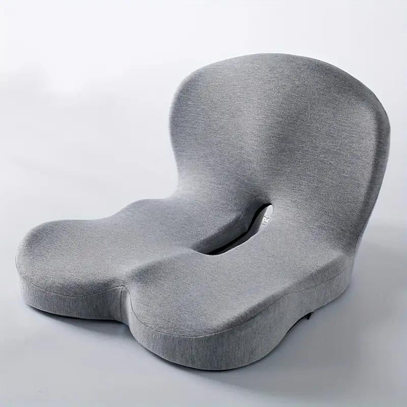 💎 Non-Slip Memory Foam Seat Cushion – Sciatica Relief, Breathable Mesh & Universal Fit for Car, Office & Wheelchair