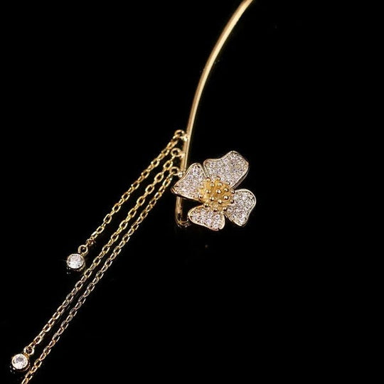 💕Especial de San Valentín – 50% de descuento💕Clips de oreja sencillos con motivos de mariposas y flores &  borlas – elegantes &  Cómodo, no requiere perforación. 🌸🦋