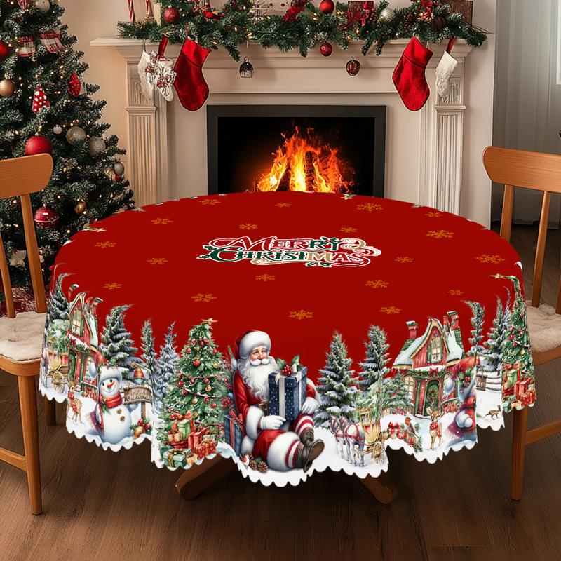 💥DERNIER JOUR DE VENTE -50%⏰50 000+ VENDUS ! ✨Nappe de Noël