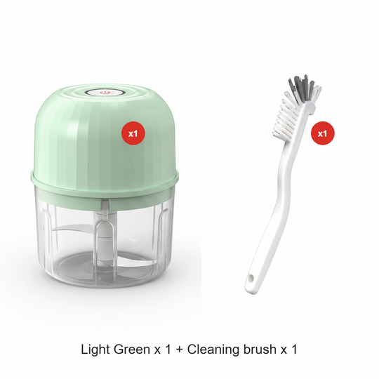 Wireless Efficient Electric Mini Food Chopper🧑‍🍳– Robust Motor, Smart Design & Stainless Steel Blades⏱️🔪