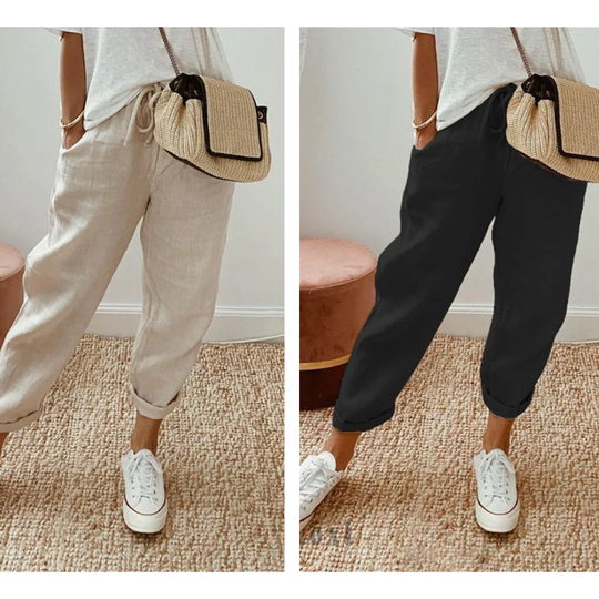 👖 20% OFF NOW ! ⚡ Casual Cotton and Linen Pants for Women – Skin-friendly Breathable, Loose Fit & All-match Daily Wear Design ☁️