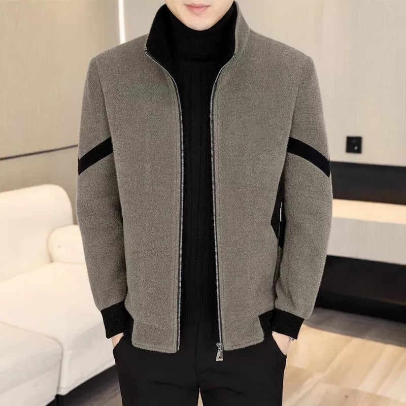 🧥 60% OFF! ❄️ MEN'S TWEED COAT - Thickened Lining & Wool Blend, Vintage Style with Modern Fit, Perfect for Winter Business and Casual Occasions 🌟🧳