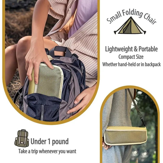 ⏰🔥 50% OFF FOR A LIMITED TIME! 🪑 2-in-1 Folding Chair – Your Perfect Seat for Outdoor Adventures 🌿✨
