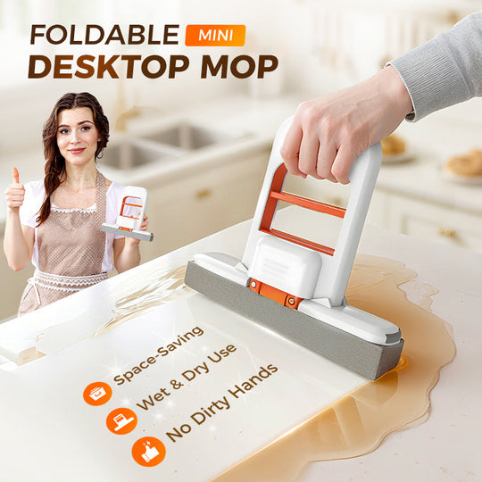 ⏳Limited-Time Special !🎁Buy more, save more💥Mini Portable Self-Squeezing Mop