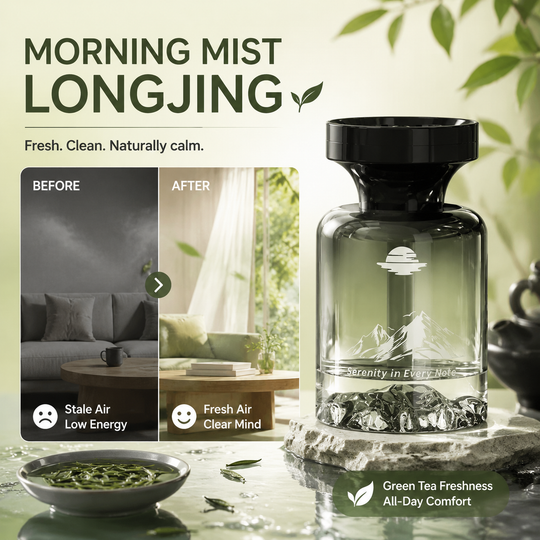 💞50K+ SOLD!🚗🌿110ml Long-Lasting Car Air Freshener – Natural plant extracts, eliminates smoke & pet odours. Weeks of freshness. Mountain design. Breath easy! 💨✨