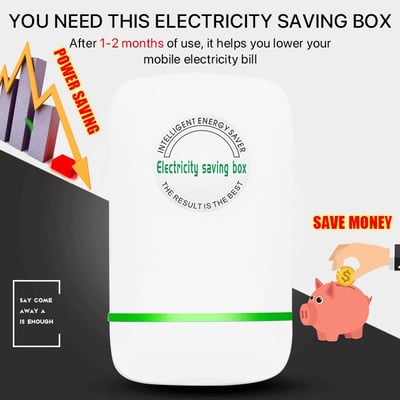 🔥50K+ sold！🔋 LIMITED-TIME 50% OFF! ⚡ Electricity Saving Box – Reduce Bills, Protect Appliances, Easy Plug-In 💡