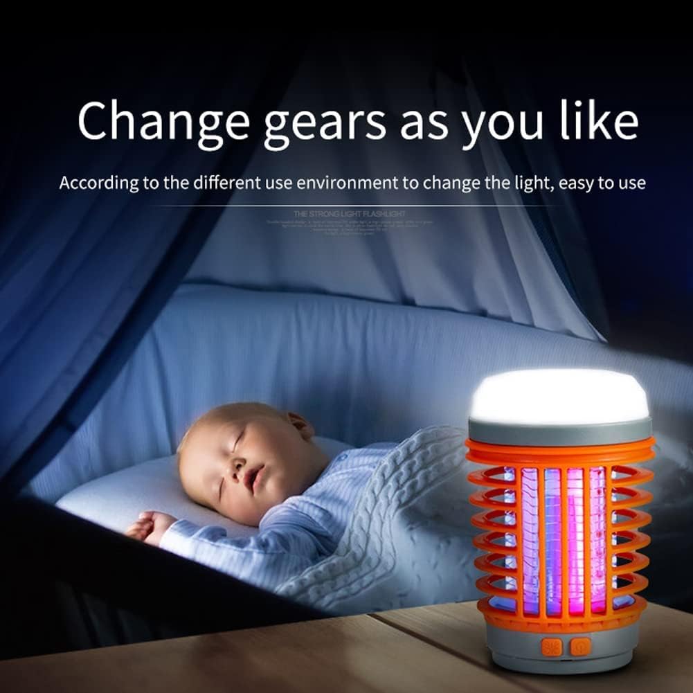 Muggen- en insectenverdelgerlamp voor binnen & Buiten kamperen