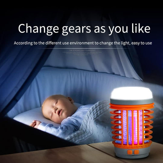 Muggen- en insectenverdelgerlamp voor binnen & Buiten kamperen