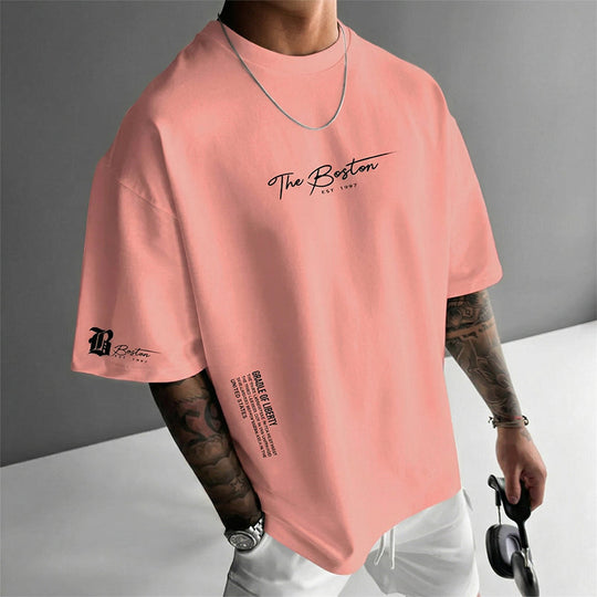 ⏳Time-Limited Special⏰Urban Cotton Blend Tee – From Day to Night