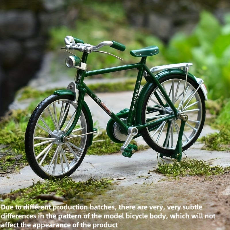 🔥 30% OFF 💖 DIY Alloy Mini Bicycle Model