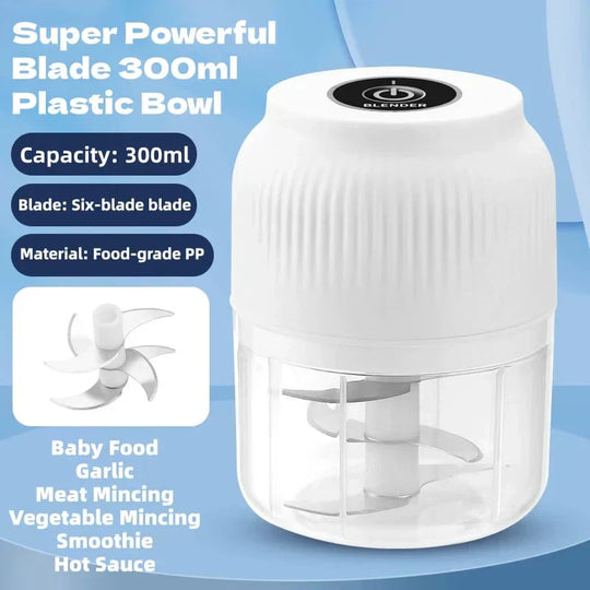 🎁Limited Time Special Savings💥 Powerful, high-capacity electric food processor | food-grade materials, portable, cordless