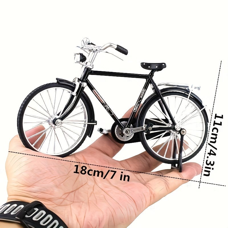 🔥 30% OFF 💖 DIY Alloy Mini Bicycle Model